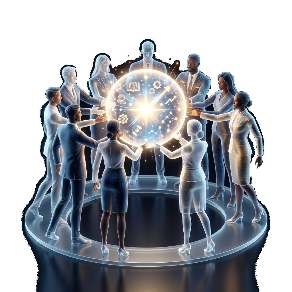 Do not carry a vocational concern alone. Bring the right people, sources, languages and generations into the same circle. illustration