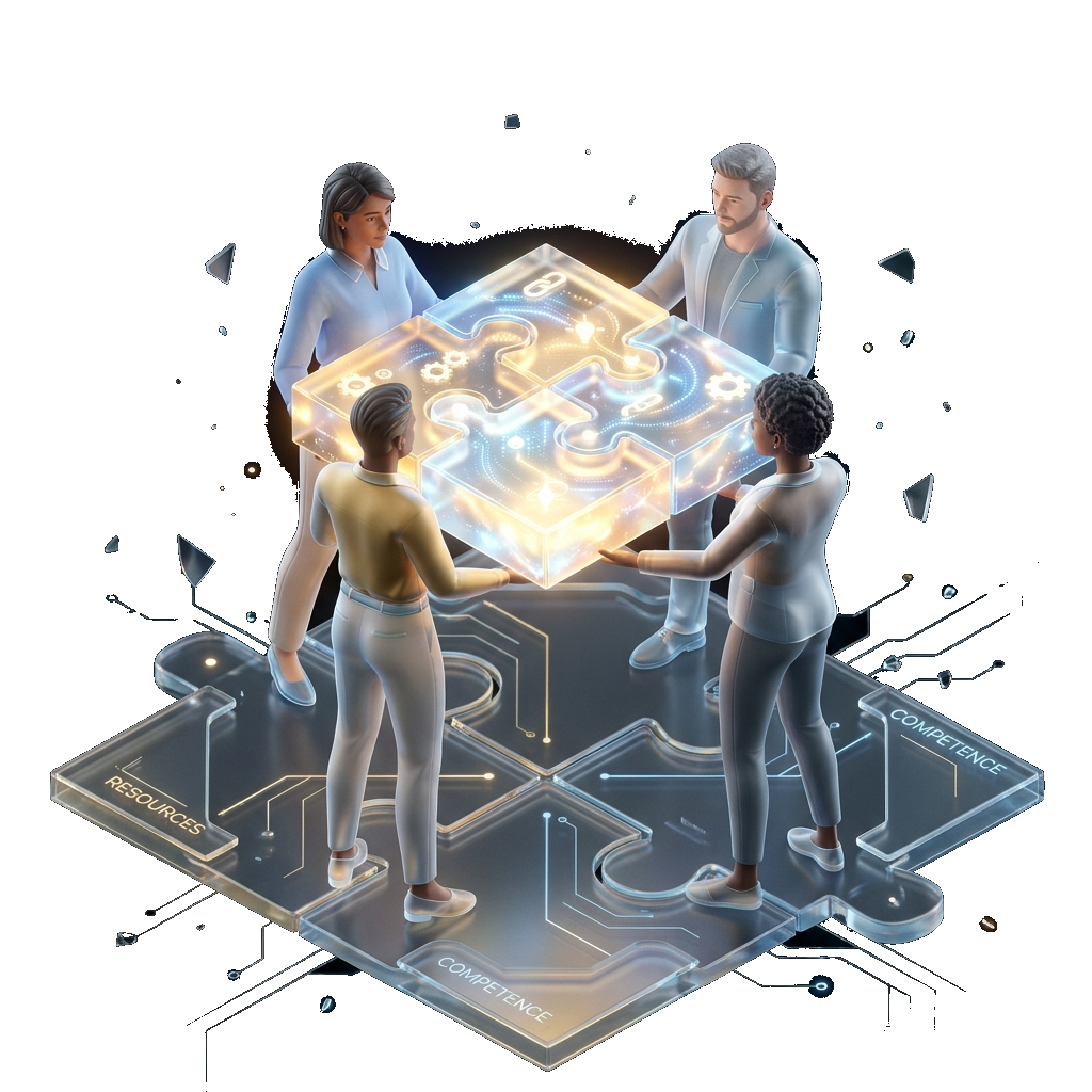 A Profession Circle does not speak for an entire vocation. It carries one concrete concern through relevant experience, sources and EDEB. illustration