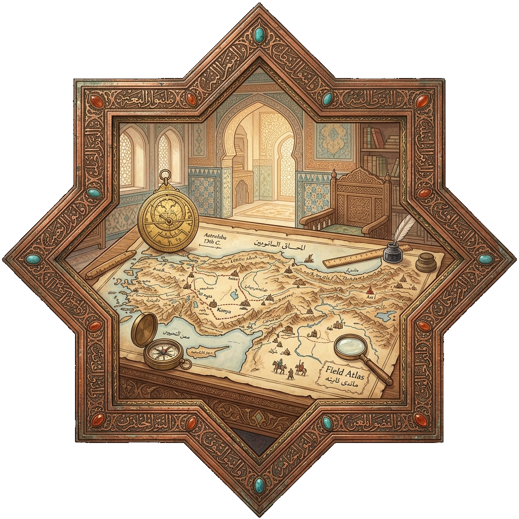 The Atlas is not a trip calendar, route recommendation or safety approval. illustration